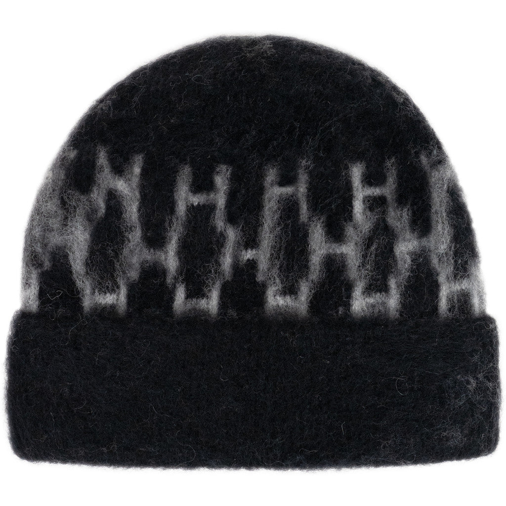 HÉST - GERA BEANIE JET BLACK