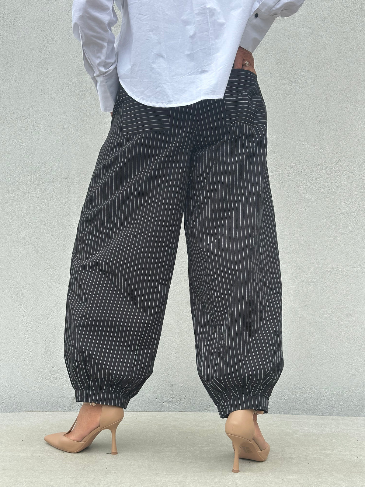 GASPAR - TROPEA STRIPE BUKSER SORT