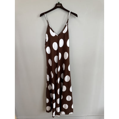 MARTA - MELINA DRESS MORO/WHITE