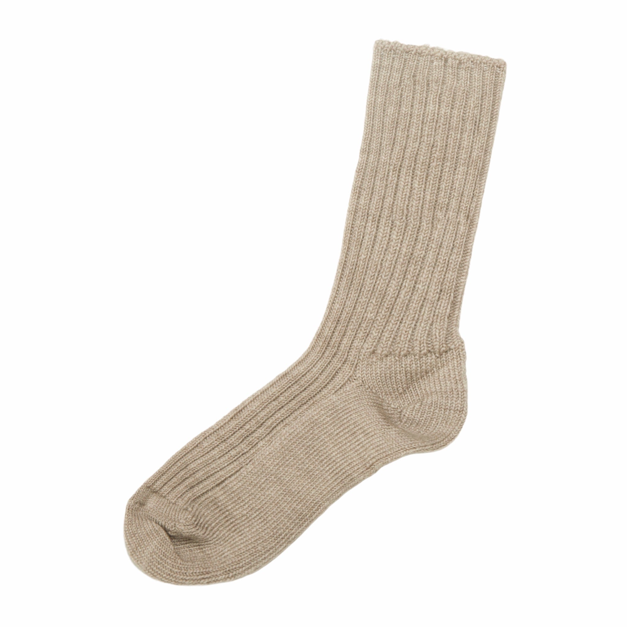 JOHA - ULD STRØMPER BEIGE MELANGE