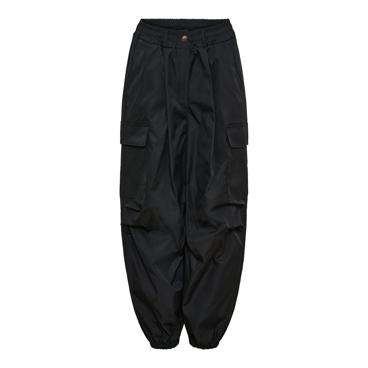 MARTA - VANILLA CARGO BUKSER BLACK