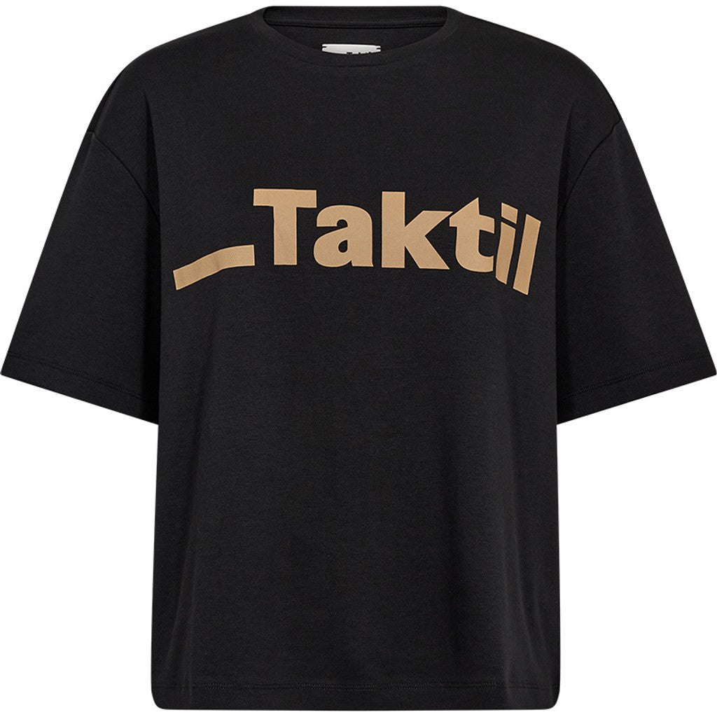 ATELIER TAKTIL - PARIS LOGO T-SHIRT SORT