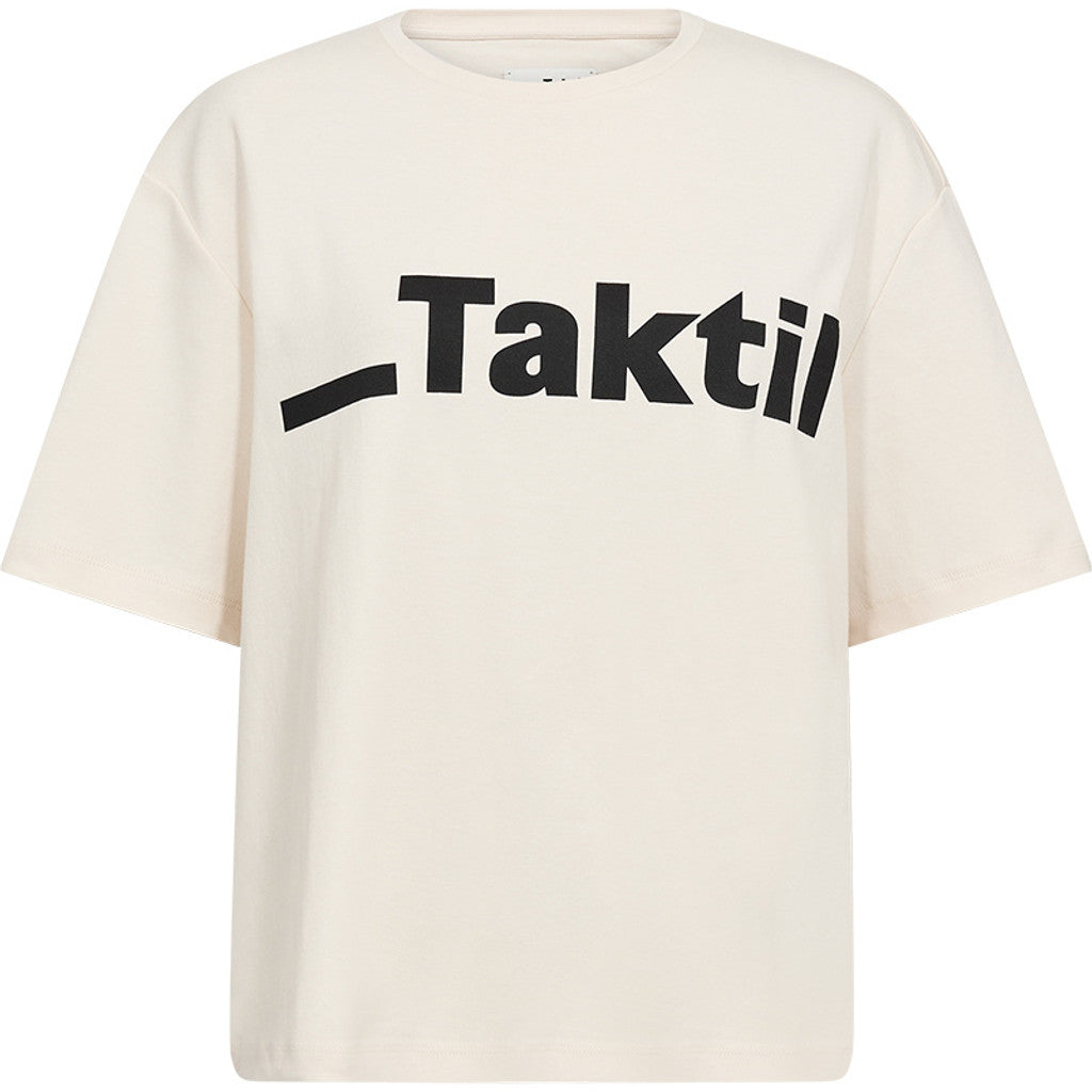 ATELIER TAKTIL - PARIS LOGO T-SHIRT PEARL WHITE