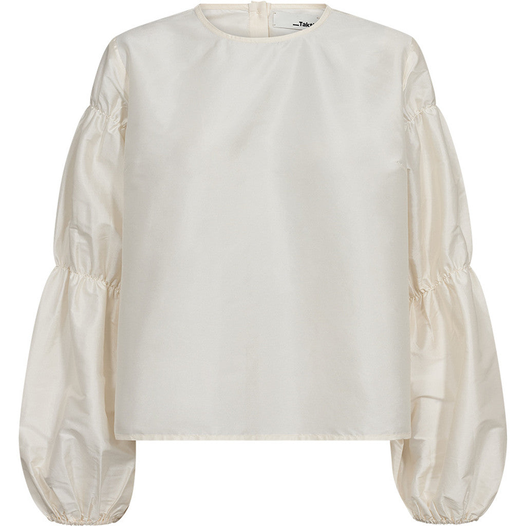 ATELIER TAKTIL - SKYE PUFF BLUSE CREME