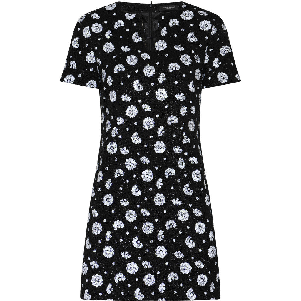 BRUUNS BAZAAR - SILJA KJOLE SORT/HVID