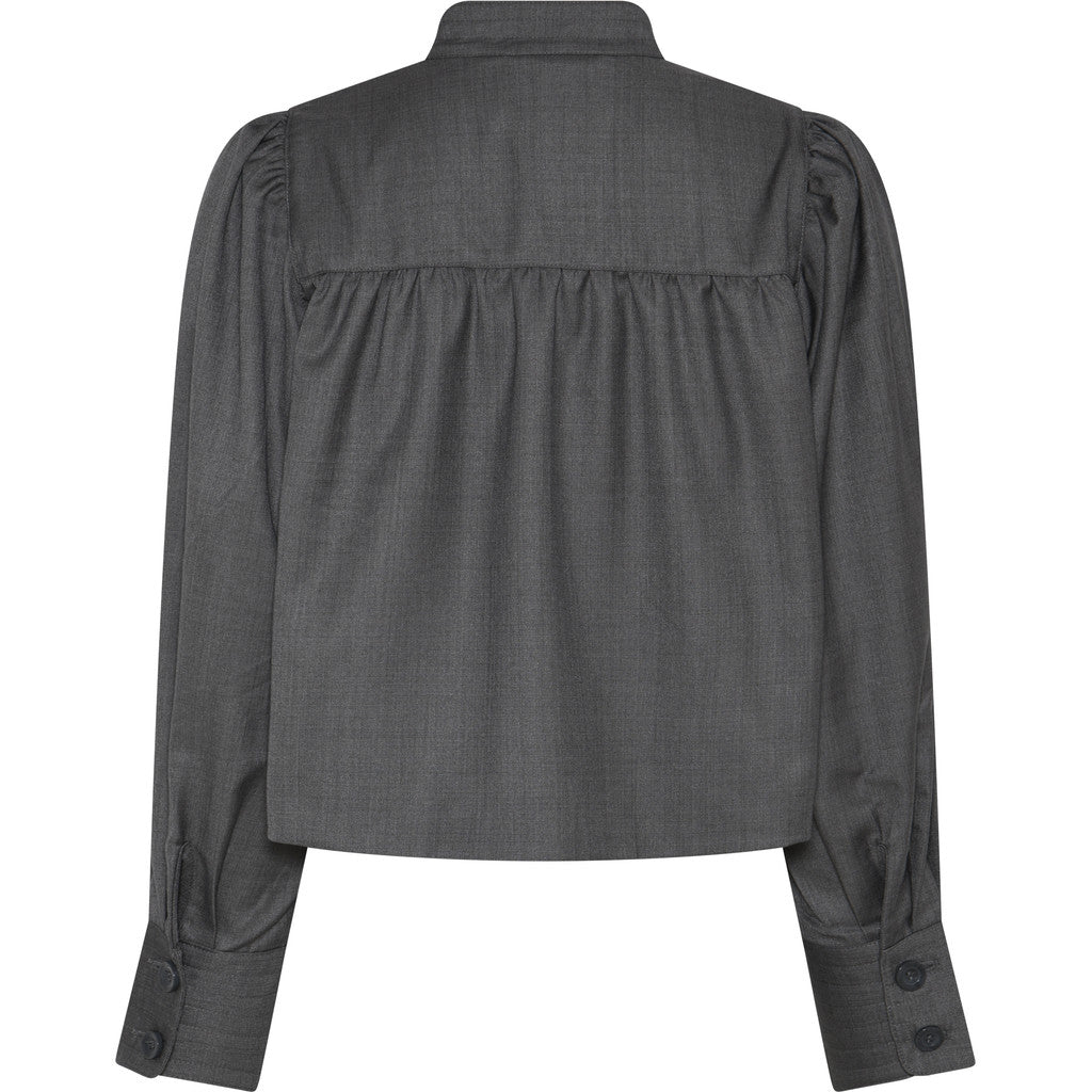 BRUUNS BAZAAR - TINDRA BLAZER GREY MELANGE