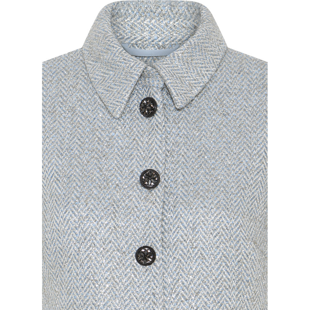 BRUUNS BAZAAR - ZENDIA KJOLE LIGHT BLUE