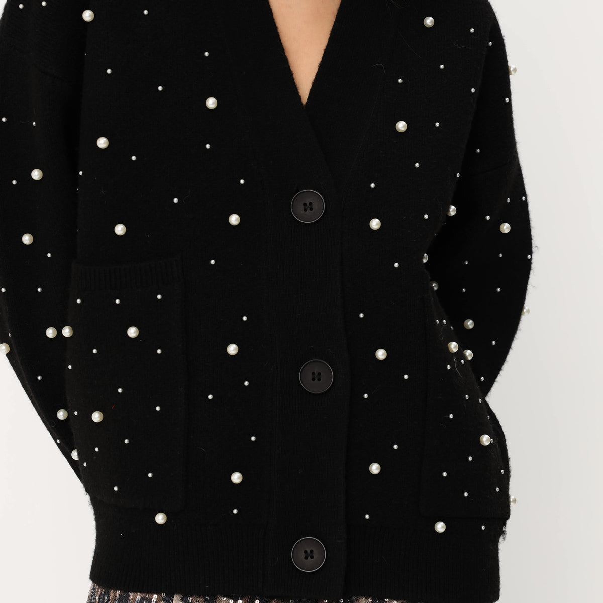 CRAS - LUNE CARDIGAN BLACK