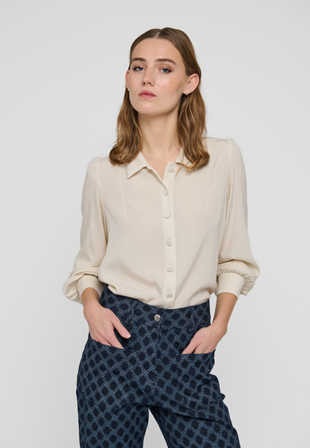 DEA KUDIBAL - PAOLA BLUSE CLOUD CREAM