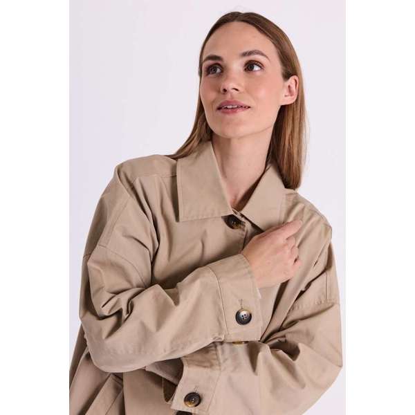 FREEQUENT - ZOFIA JAKKE SIMPLY TAUPE