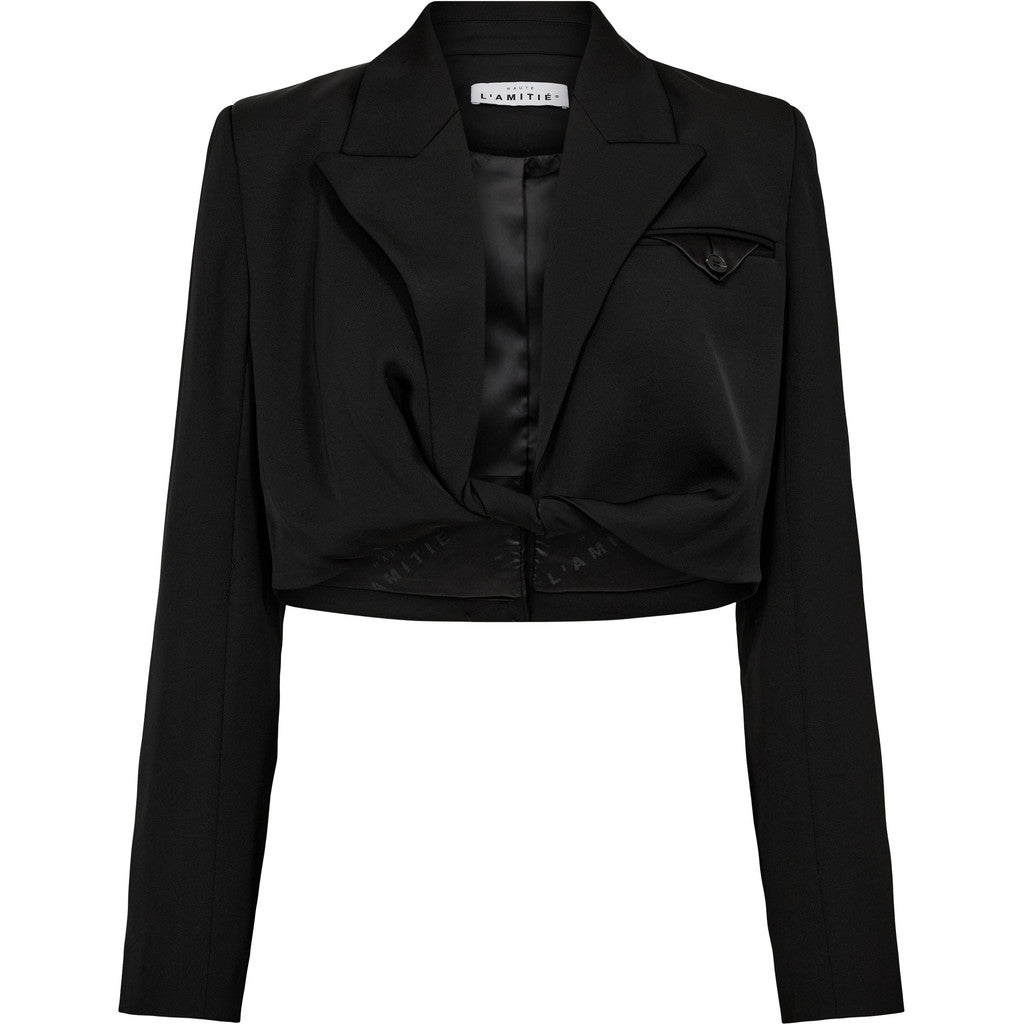 HAUTE L'AMITE - JAZZY TWISTED CROP BLAZER SORT