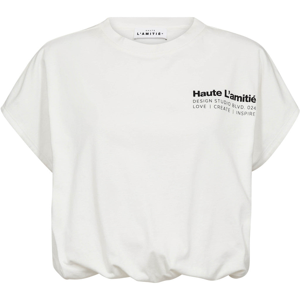 HAUTE L'AMITIE - NOMA BALLOON T-SHIRT HVID