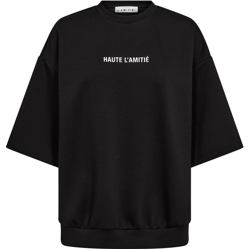 HAUTE L'AMITIE - BACK PRINT SS SWEAT SORT