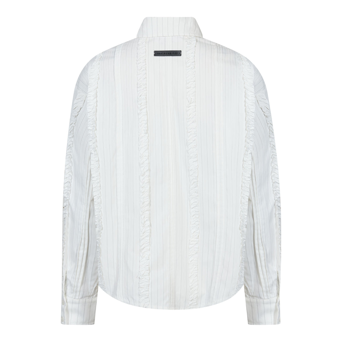 HAUTE L'AMITIE - INEZ PIN FILL SKJORTE OFF WHITE