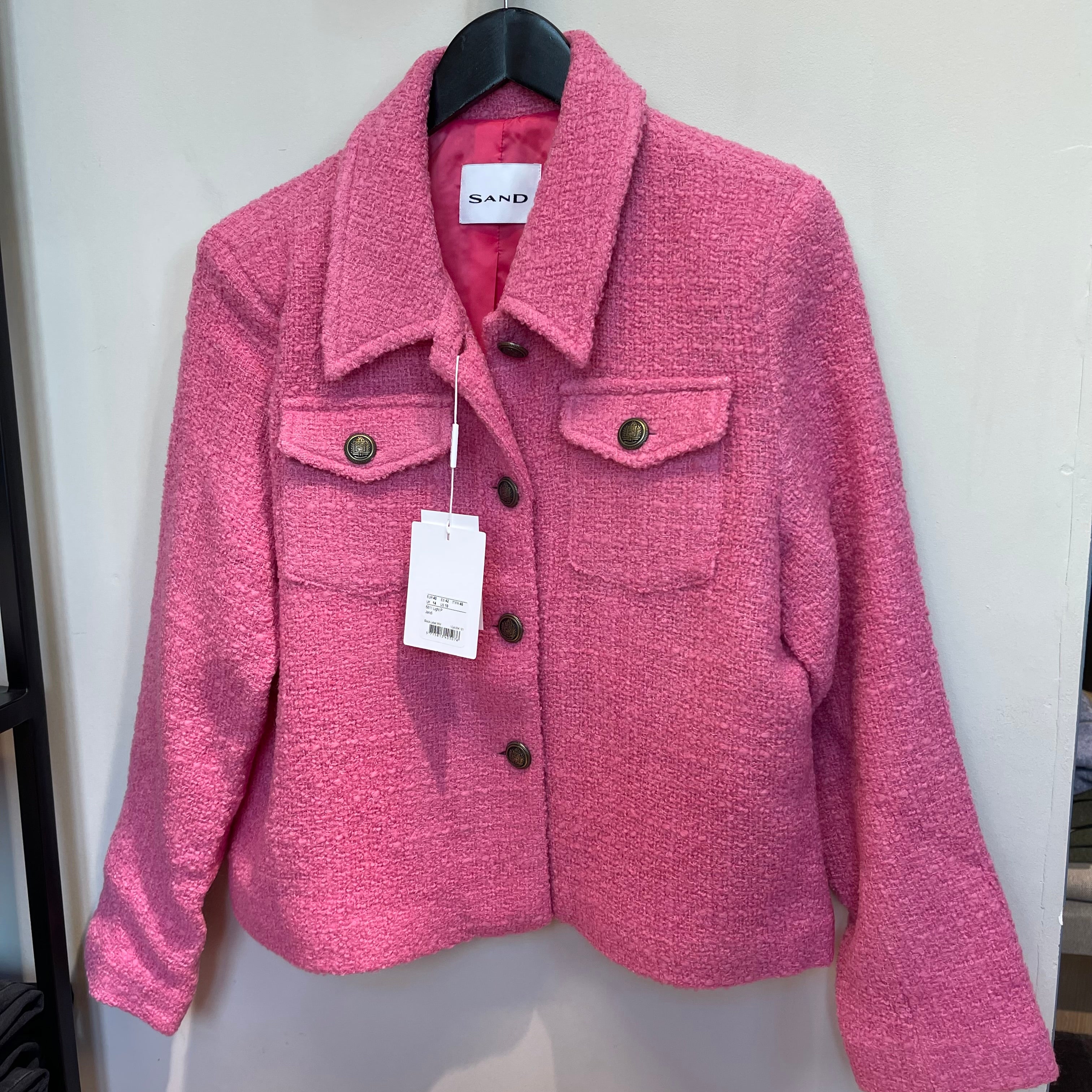 SAND COPENHAGEN - JANDI KORT JAKKE PINK