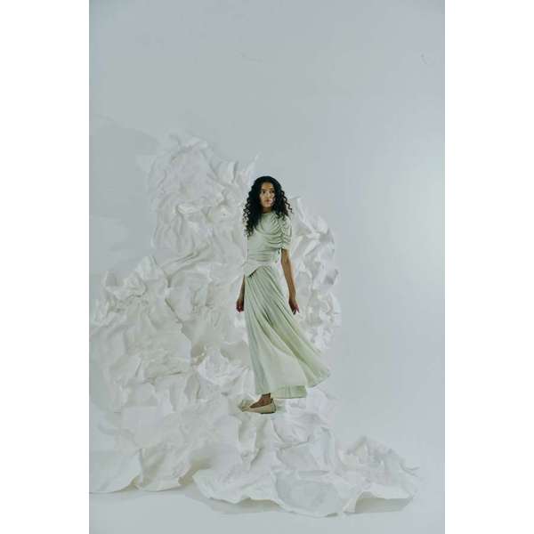 COPENHAGEN MUSE - MEJSE KJOLE GREEN TINT
