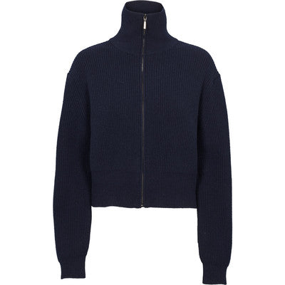 BASIC APPAREL - CADY ZIP CARDIGAN SKY CAPTAIN