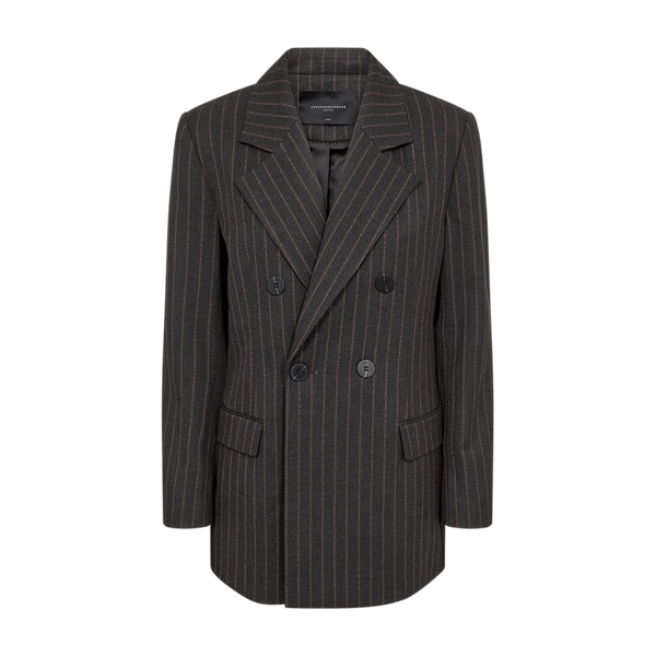 COPENHAGEN MUSE - TAILOR BLAZER BLACK/RED PEBER