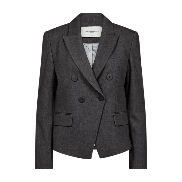 COPENHAGEN MUSE - TAILOR BLAZER MED. GREY MELANGE