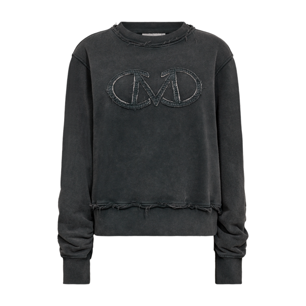 COPENHAGEN MUSE - ROCO SWEATSHIRT DARK GREY MELANGE