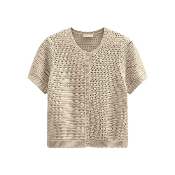 FREEQUENT - TOTA CARDIGAN SILVER MINK