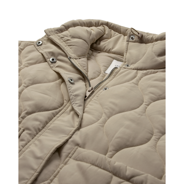 FREEQUENT - BLOB JAKKE SILVER MINK