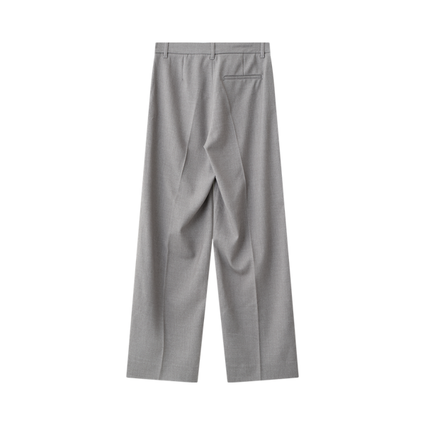 COPENHAGEN MUSE - TAILOR WIDE BUKSER LIGHT GREY