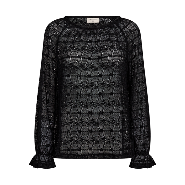 FREEQUENT - IBENA BLUSE BLACK
