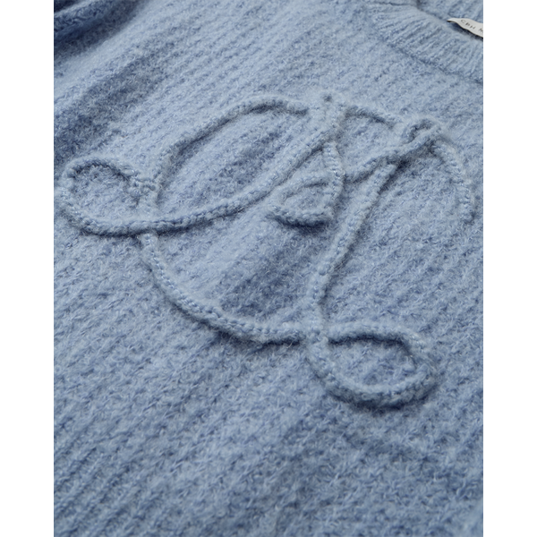 COPENHAGEN MUSE - COMFY PULLOVER BLUE HERON