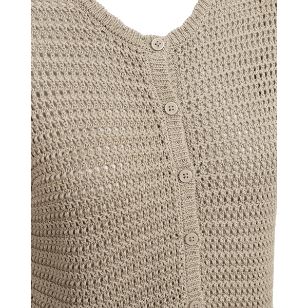FREEQUENT - TOTA CARDIGAN SILVER MINK
