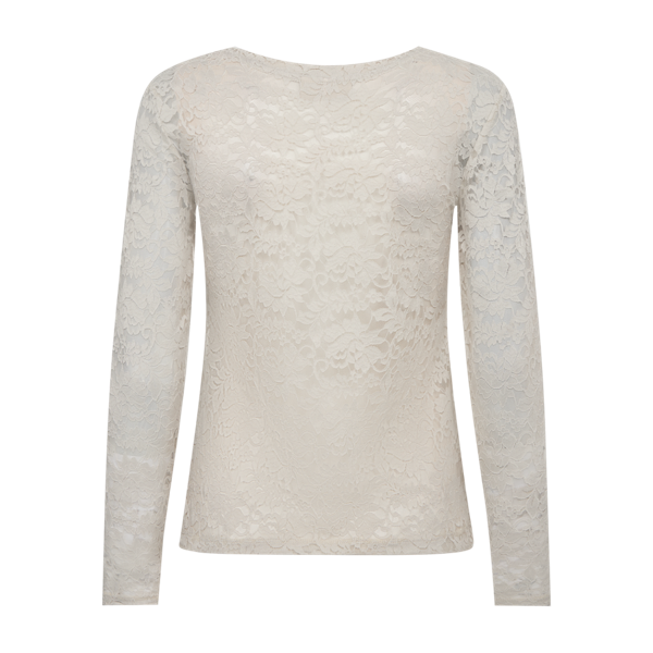 FREEQUENT - SALDO LACE BLUSE MOONBEAM
