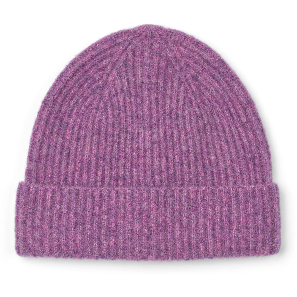 BASIC APPAREL - SALLY BEANIE VIOLET TULIP